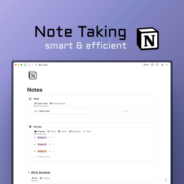 Smart Note-Taking for Busy Lives
